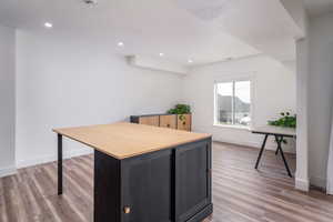 Downstairs great room