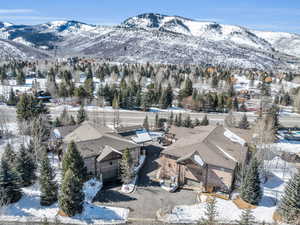 View of mountain background