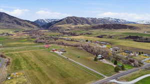 View of rural area featuring a mountainous background