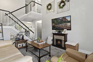 Photo taken when home was occupied.