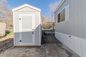 View of shed