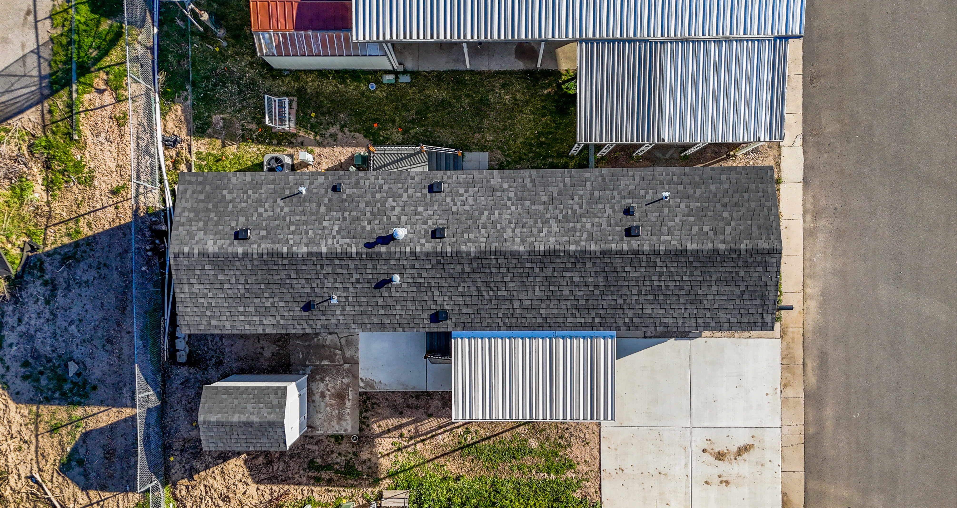 View of subject property
