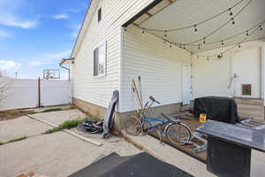 View of patio / terrace featuring area for grilling