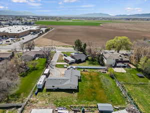 Aerial overview of property's location