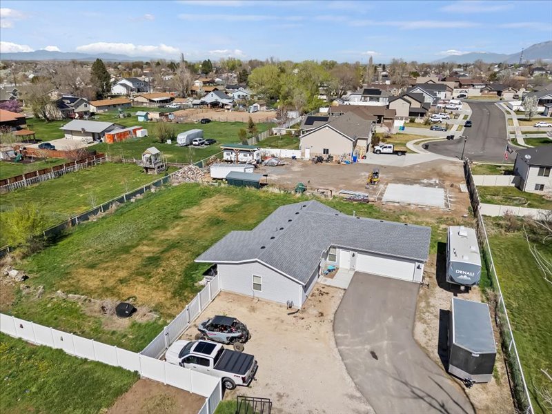 Aerial overview of property's location