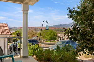 View of mountain backdrop