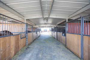 View of stable
