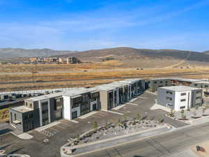 Aerial view of mountains