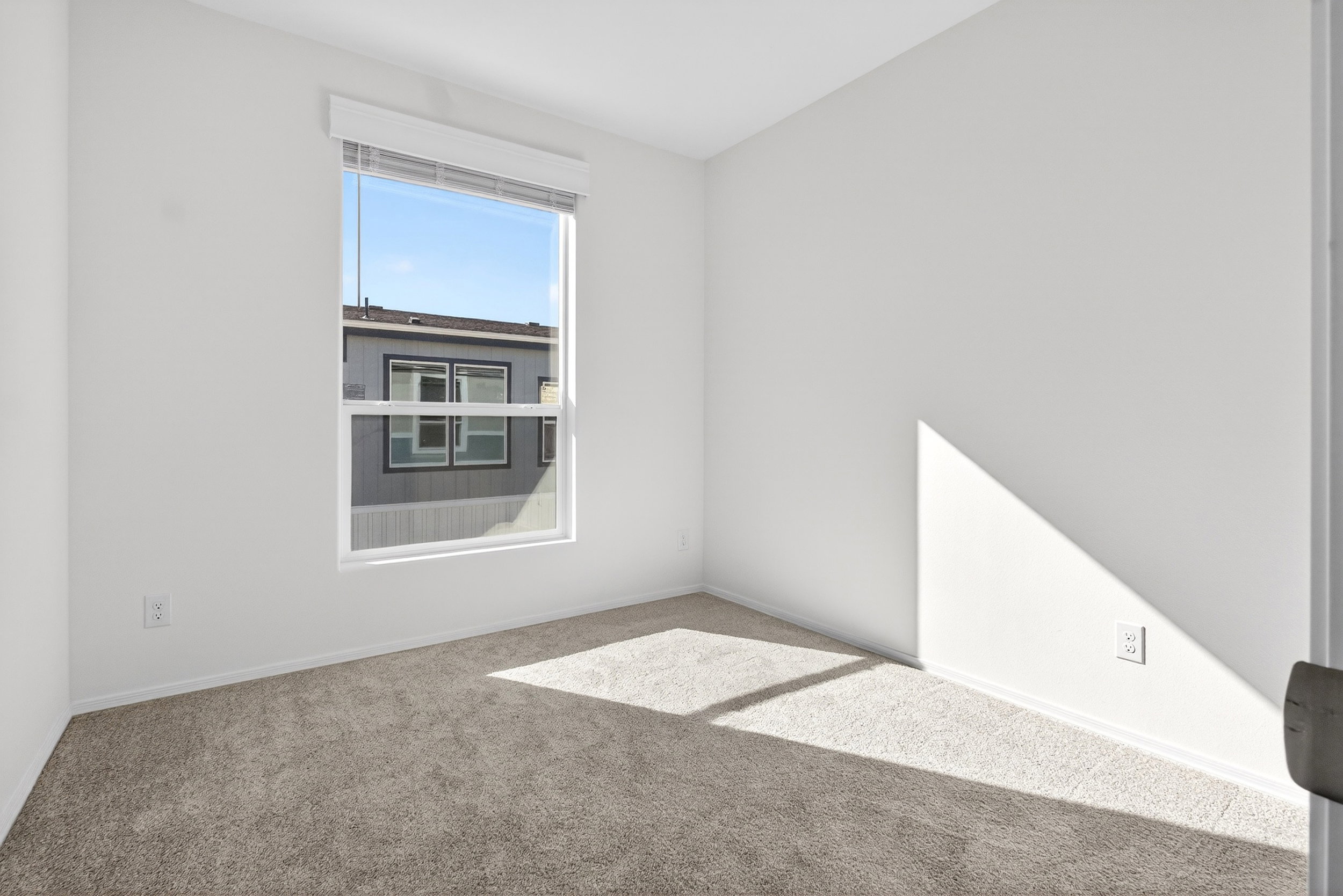 Unfurnished room featuring carpet