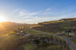 Aerial view of mountains