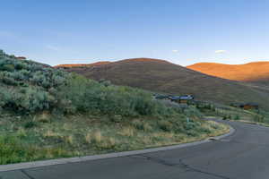 View of mountain backdrop