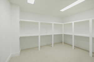 View of storage room