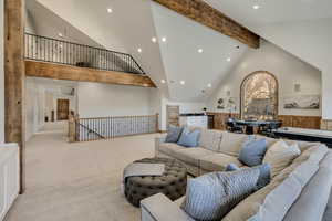 Views to the Up-Upstairs play room
