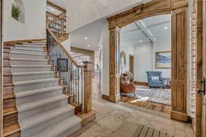 Grand Staircase with new carpet