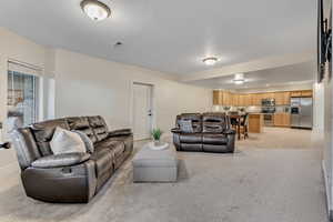 Great room with kitchen