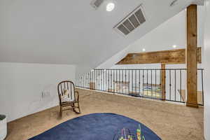 Up-Upstairs is a secret playroom for kids