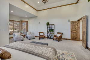 Separate door leading out to main deck