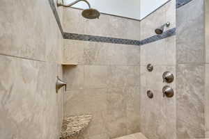 Large walk-in shower