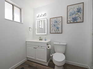 Primary bathroom with shower