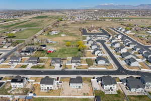 Aerial view of subject neighborhood