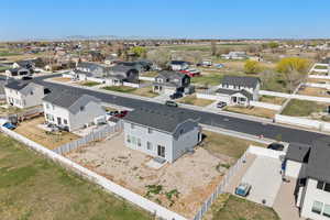 Aerial view of subject neighborhood