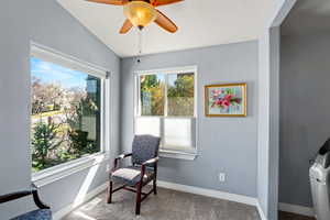 Sitting room off of Owners suite