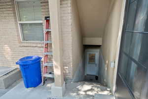 View of exterior entry