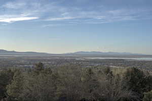 View of mountain background