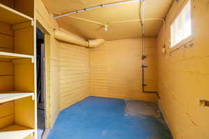 View of storage room