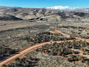 View of mountain background