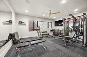 Guest bedroom 5 Made Into Gym