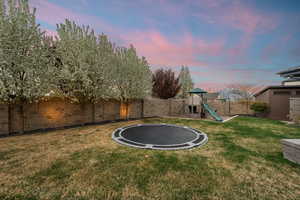 Tramp & Playset Come With Home
