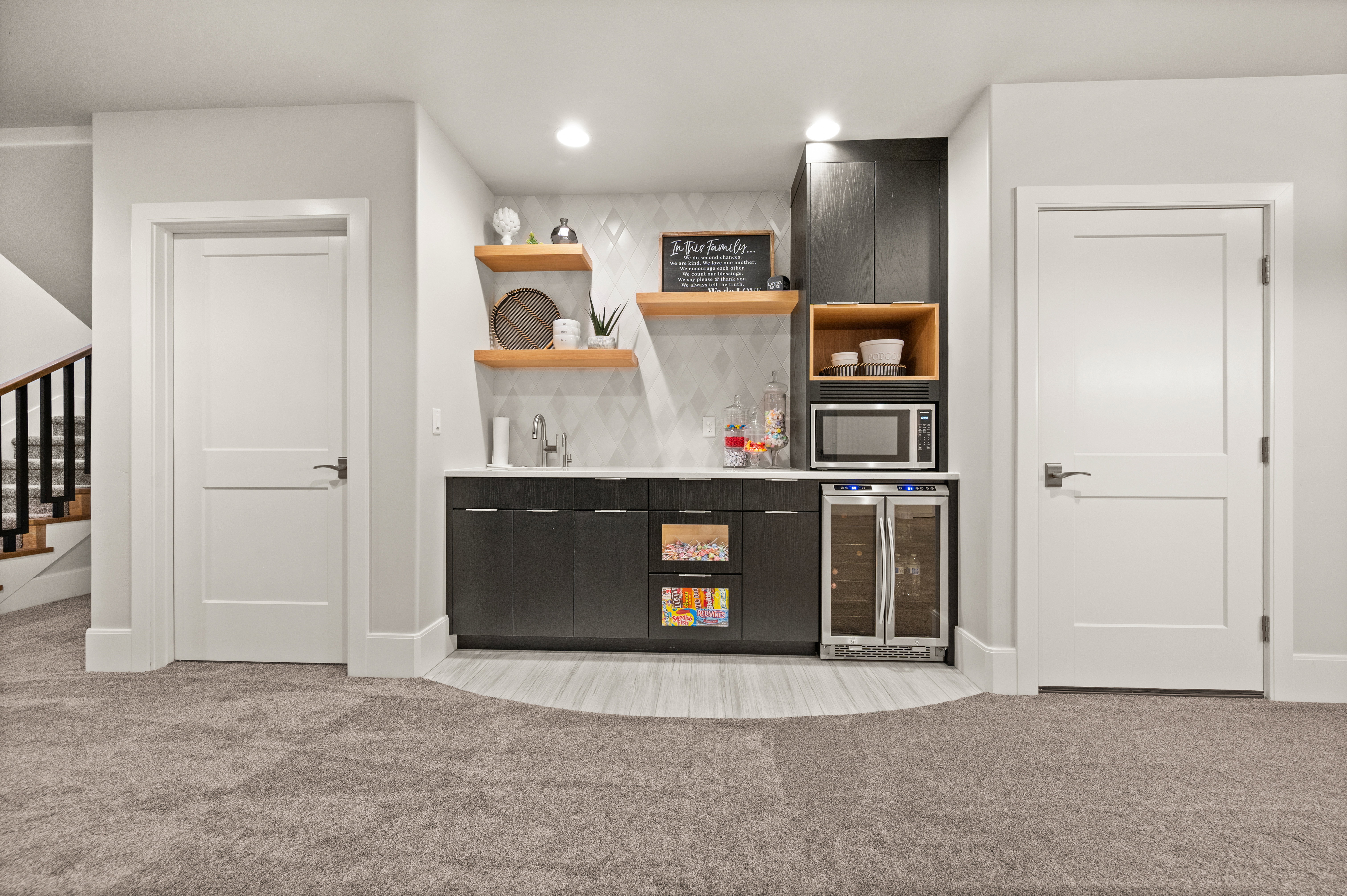 Wet Bar In basement