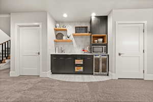 Wet Bar In basement