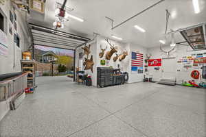 Over sided 3rd Car Garage 12' Door 34' Long