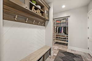 Mudroom & Large Closet