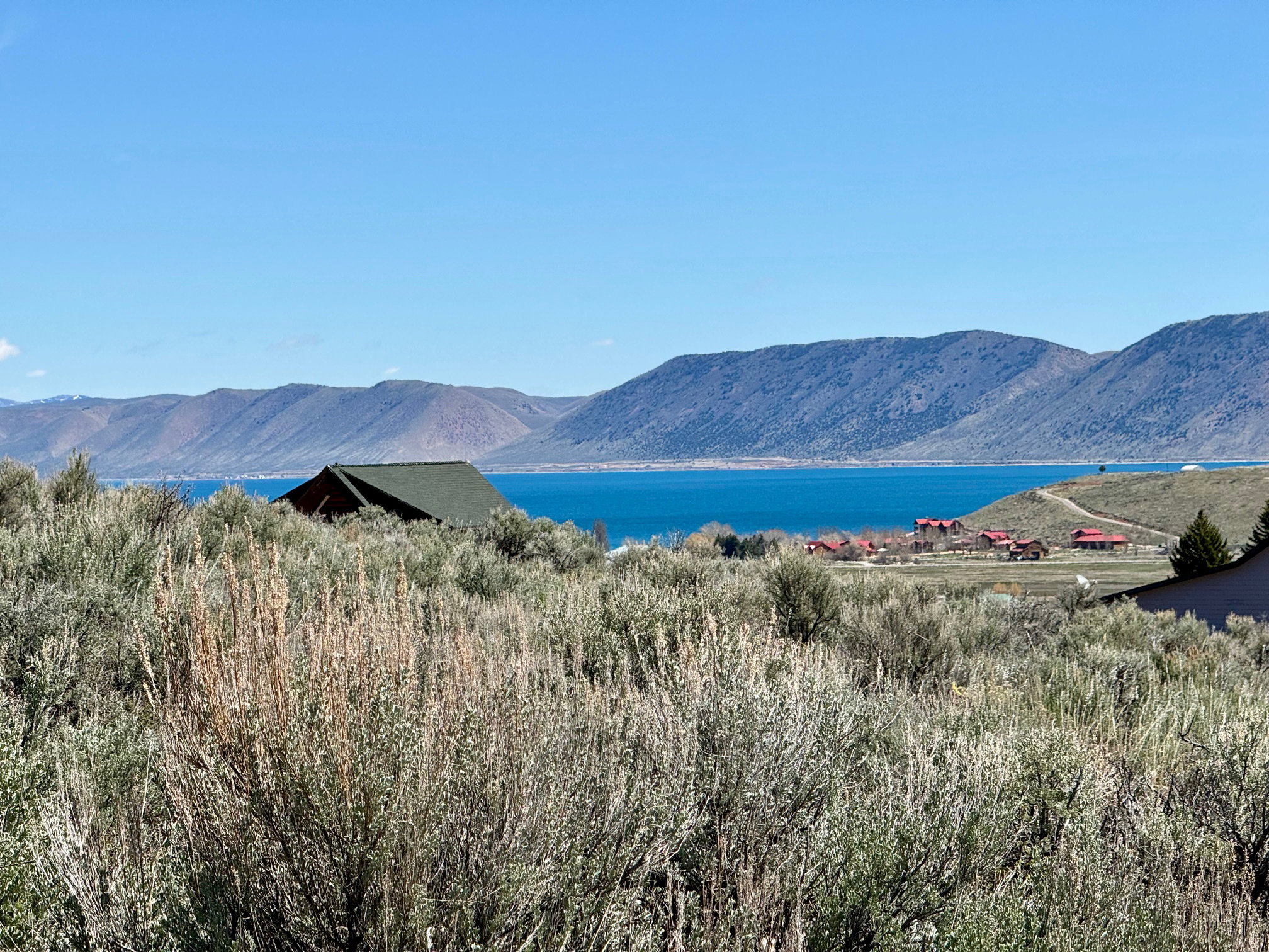View of mountain background