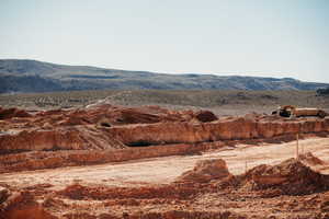 View of mountain background