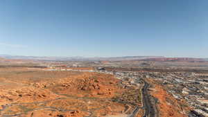View of mountain backdrop