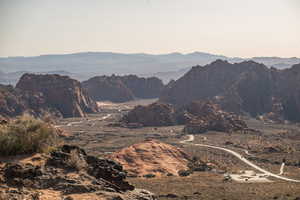 View of mountain backdrop