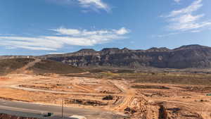 View of mountain backdrop