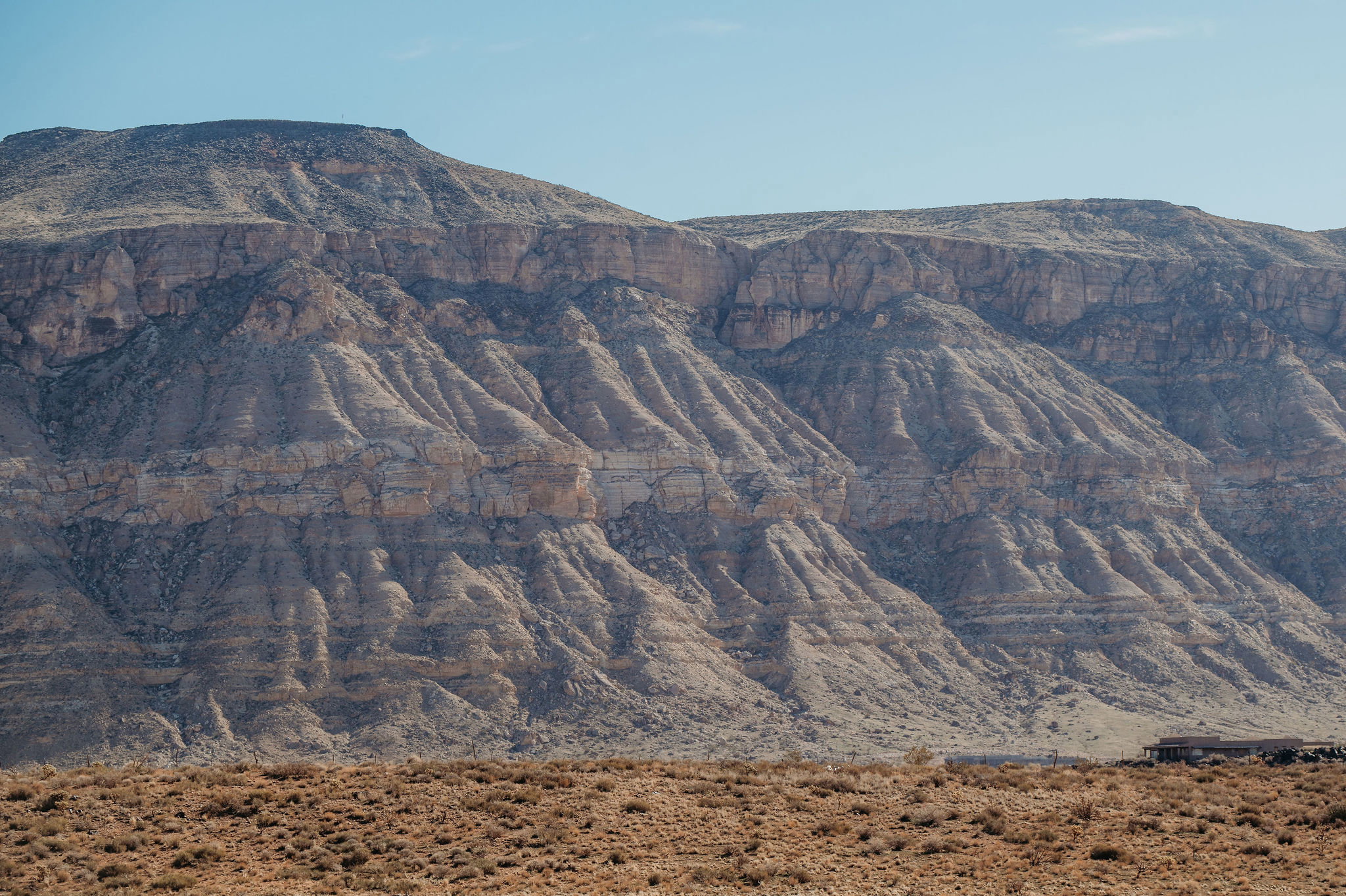 View of mountain background