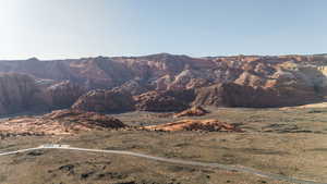 View of mountain background