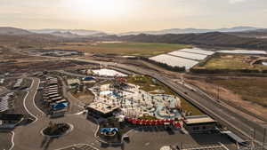 Aerial view of mountains