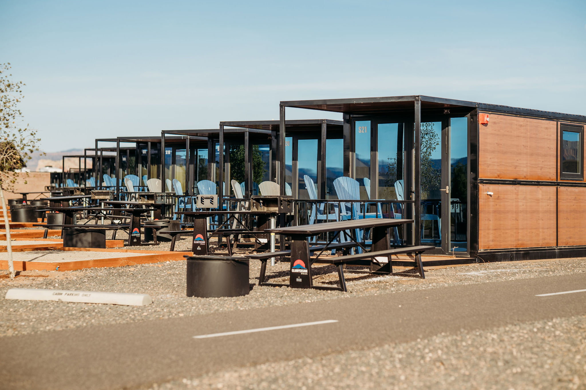 View of workout area