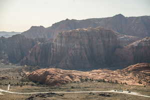 View of mountain background