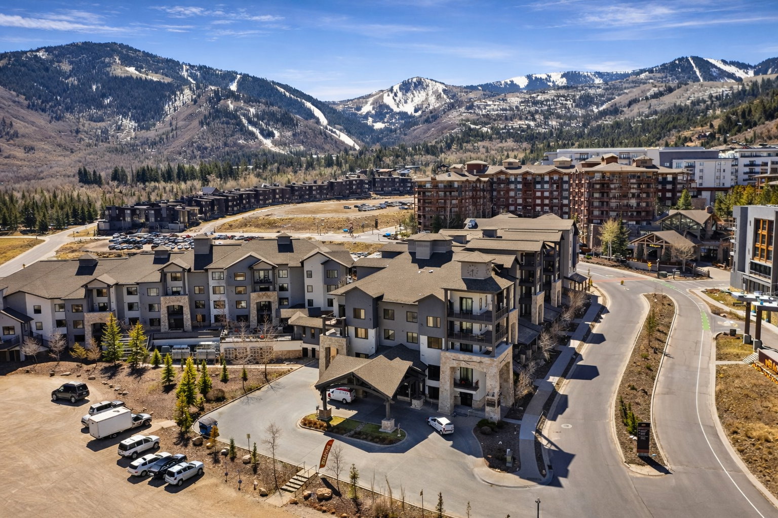 View of mountain backdrop