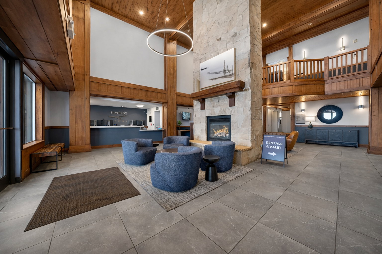 Building lobby