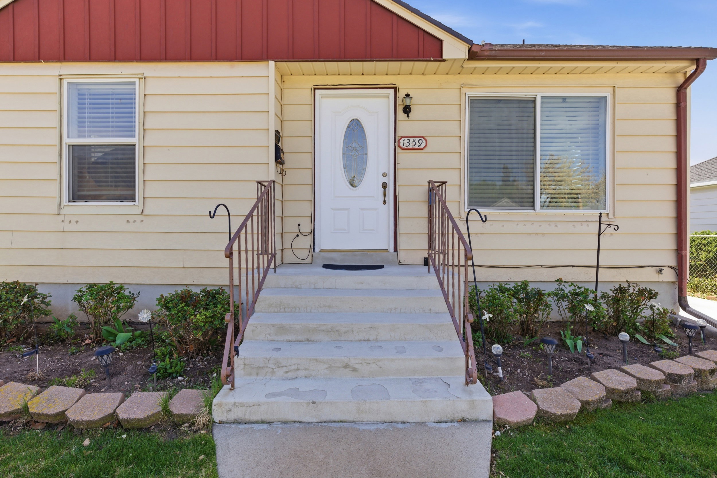 Doorway to property