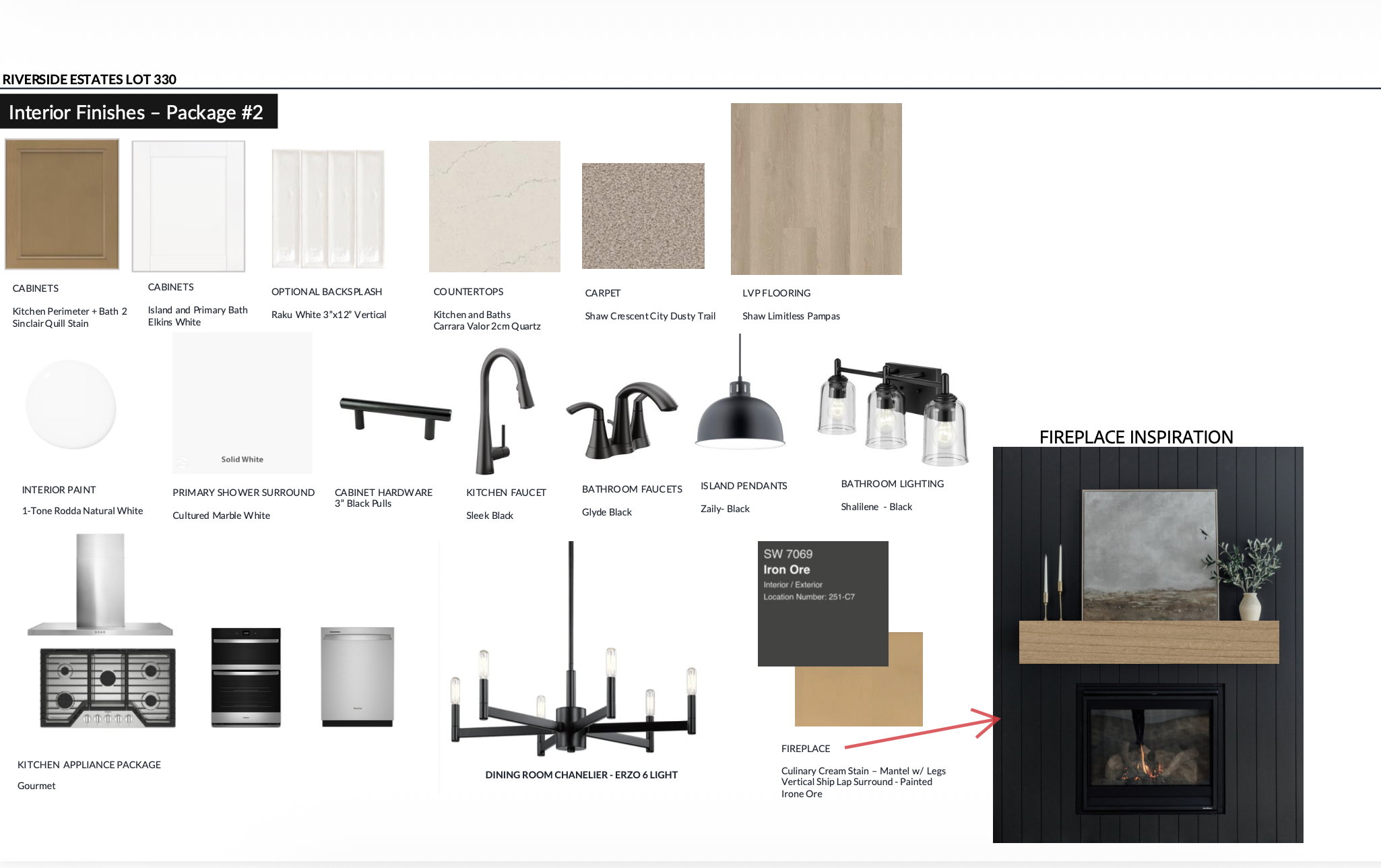 View of marketing collateral with multiple images